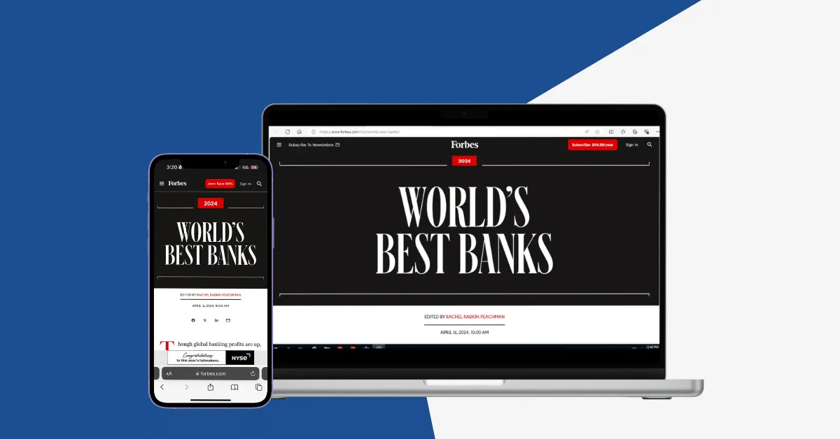 Forbes World's Best Banks